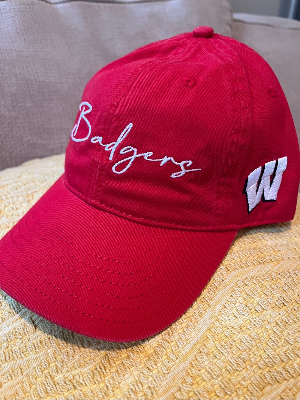 Red Badgers Baseball Cap